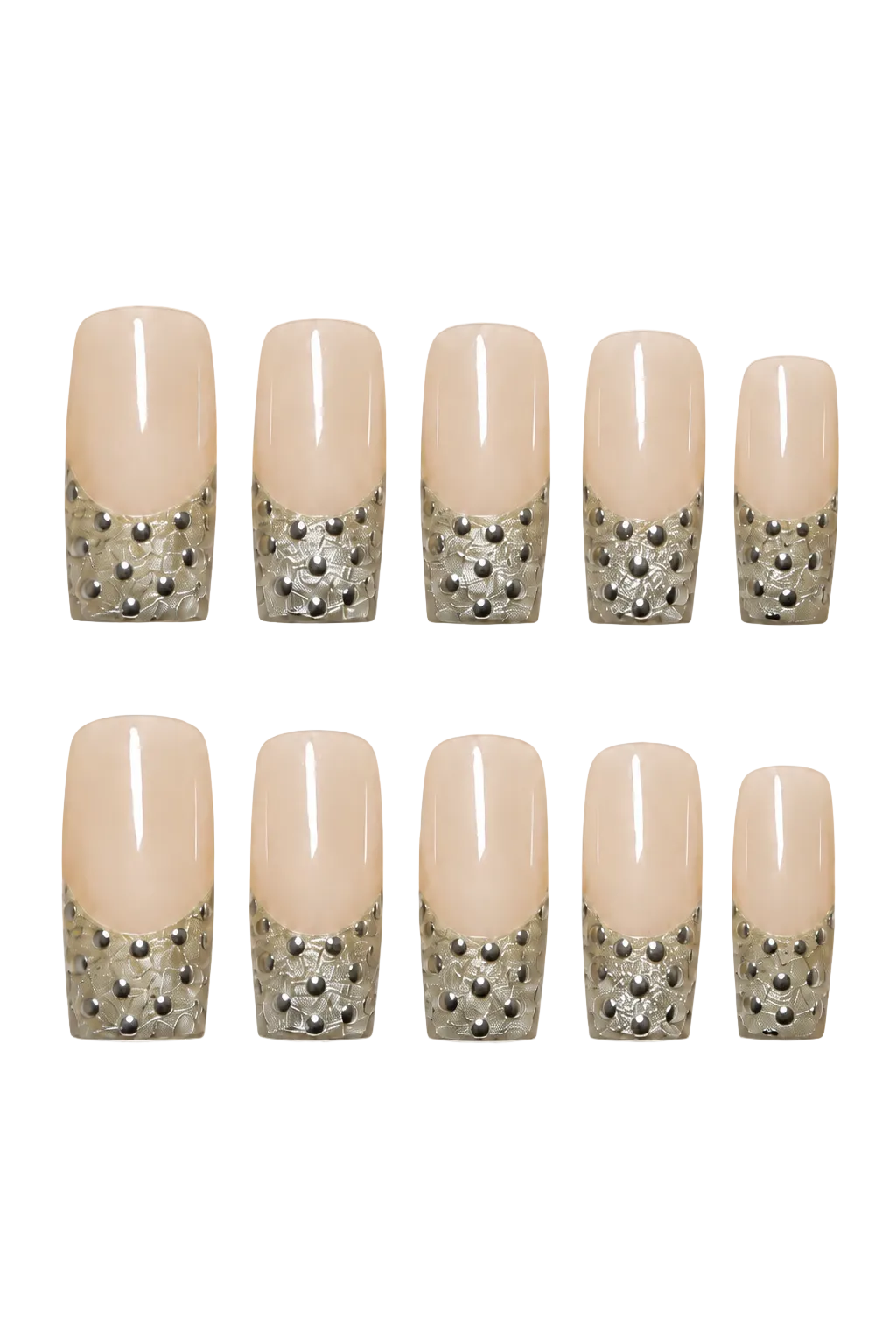 CHAMPAGNE STUDDED FRENCH