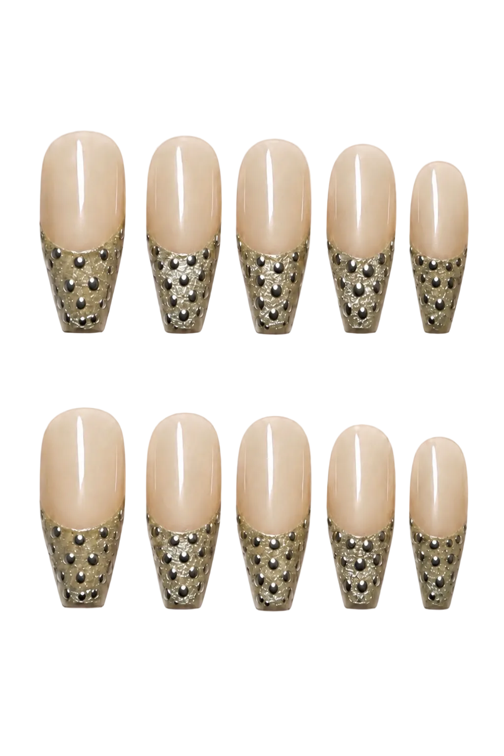 CHAMPAGNE STUDDED FRENCH