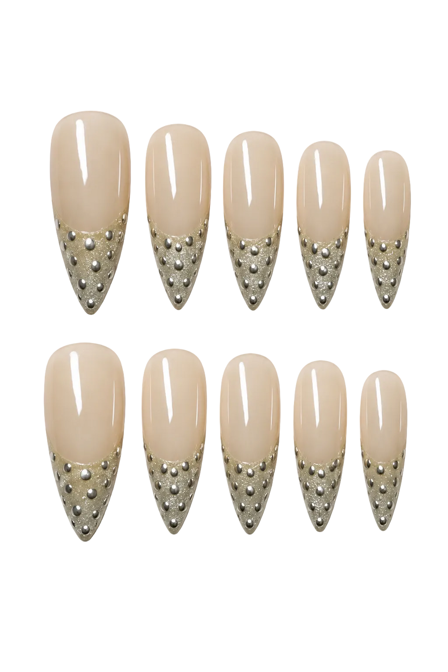 CHAMPAGNE STUDDED FRENCH