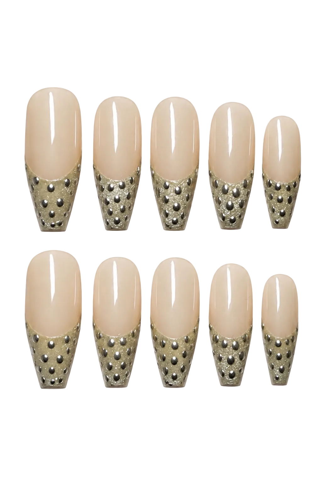 CHAMPAGNE STUDDED FRENCH