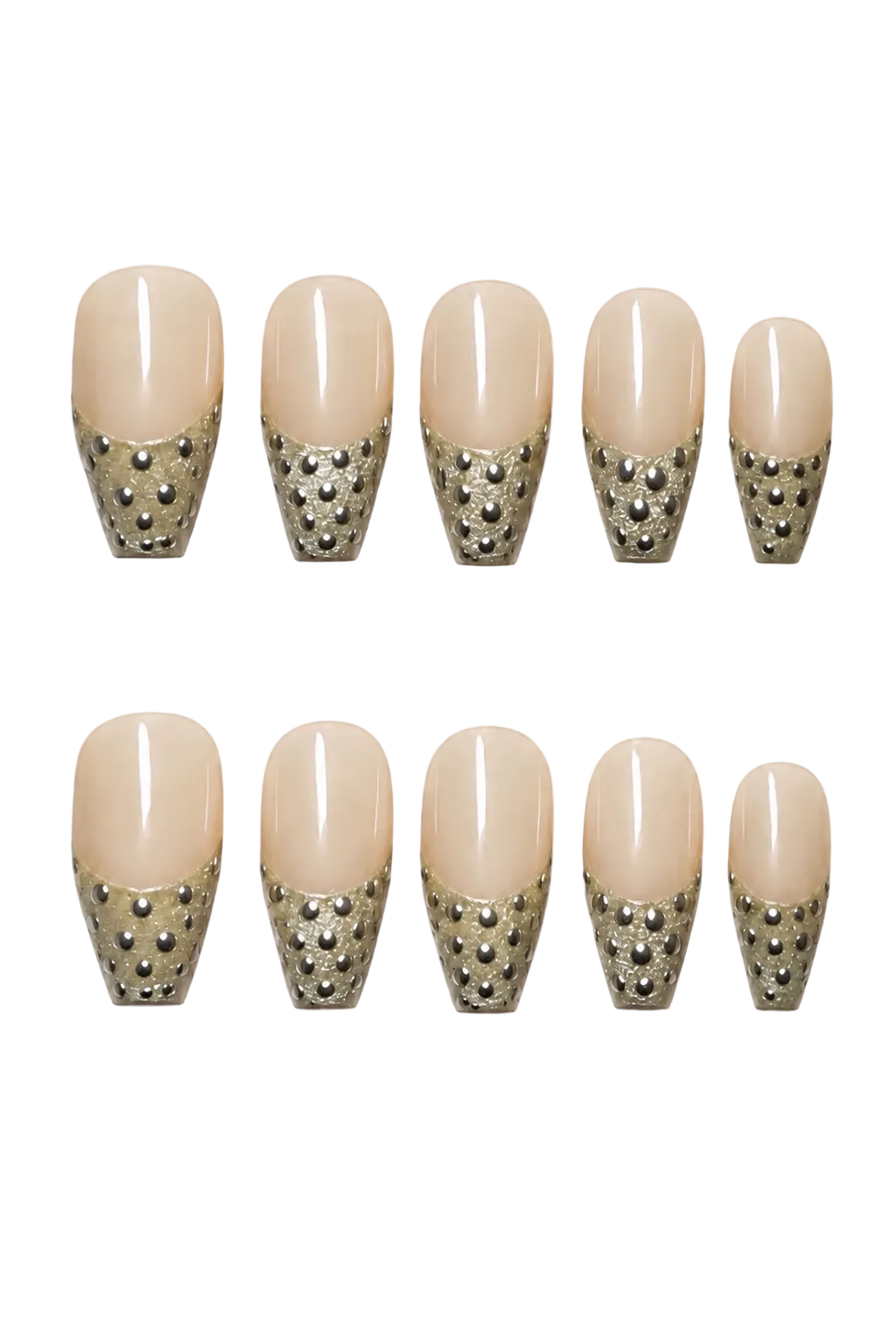 CHAMPAGNE STUDDED FRENCH