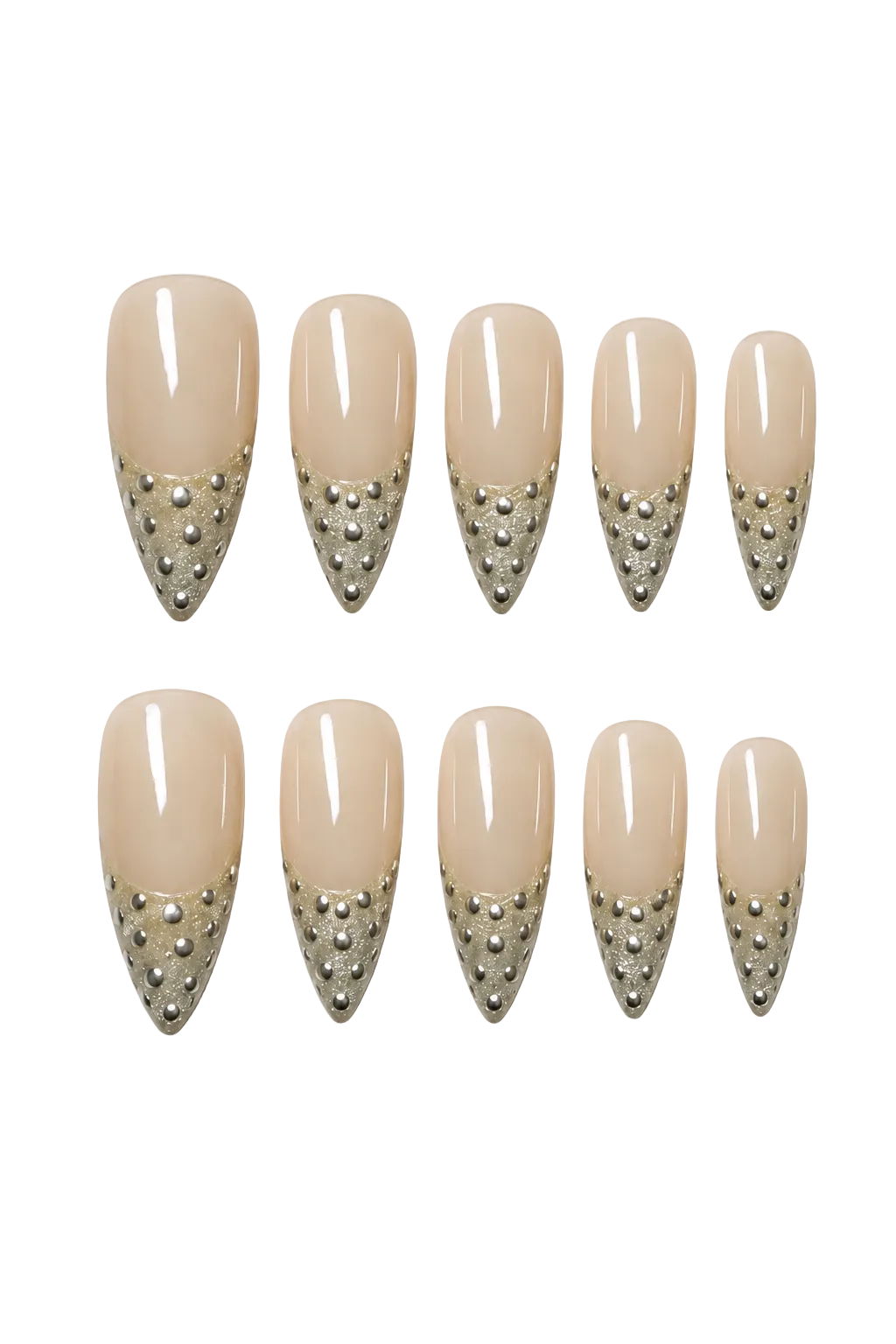 CHAMPAGNE STUDDED FRENCH