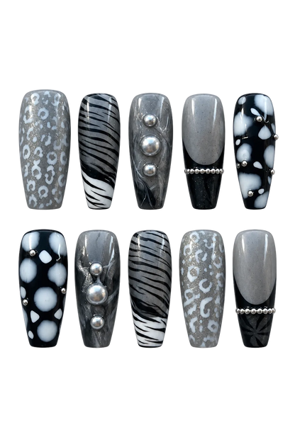 SILVER INSTINCT reusable gel press-on nails, product view 7