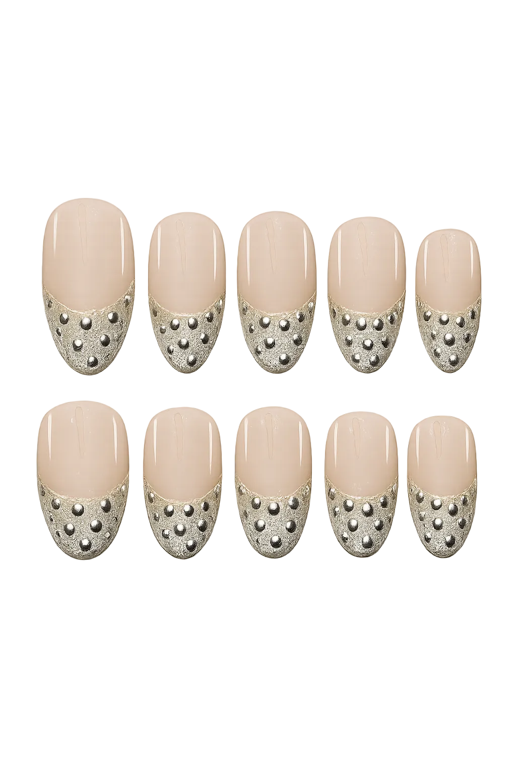 CHAMPAGNE STUDDED FRENCH